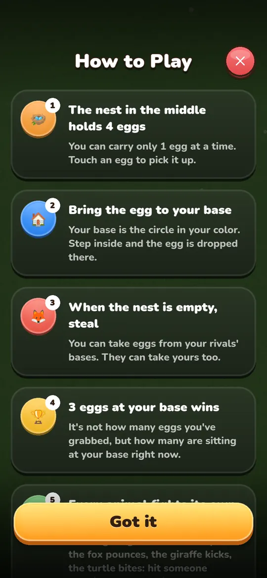 Easy rules, deep tricks